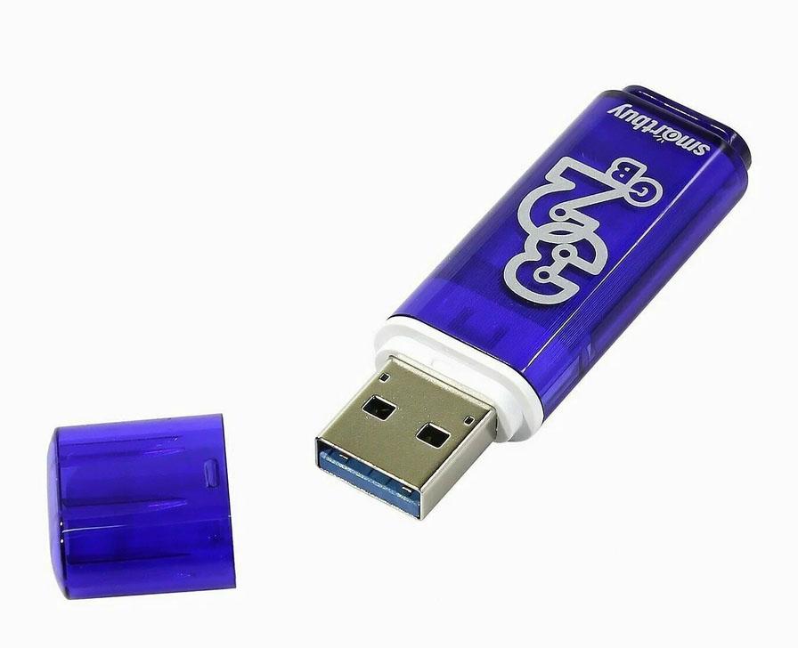 Флешки - Флешка USB 2.0 SmartBuy Glossy 32GB