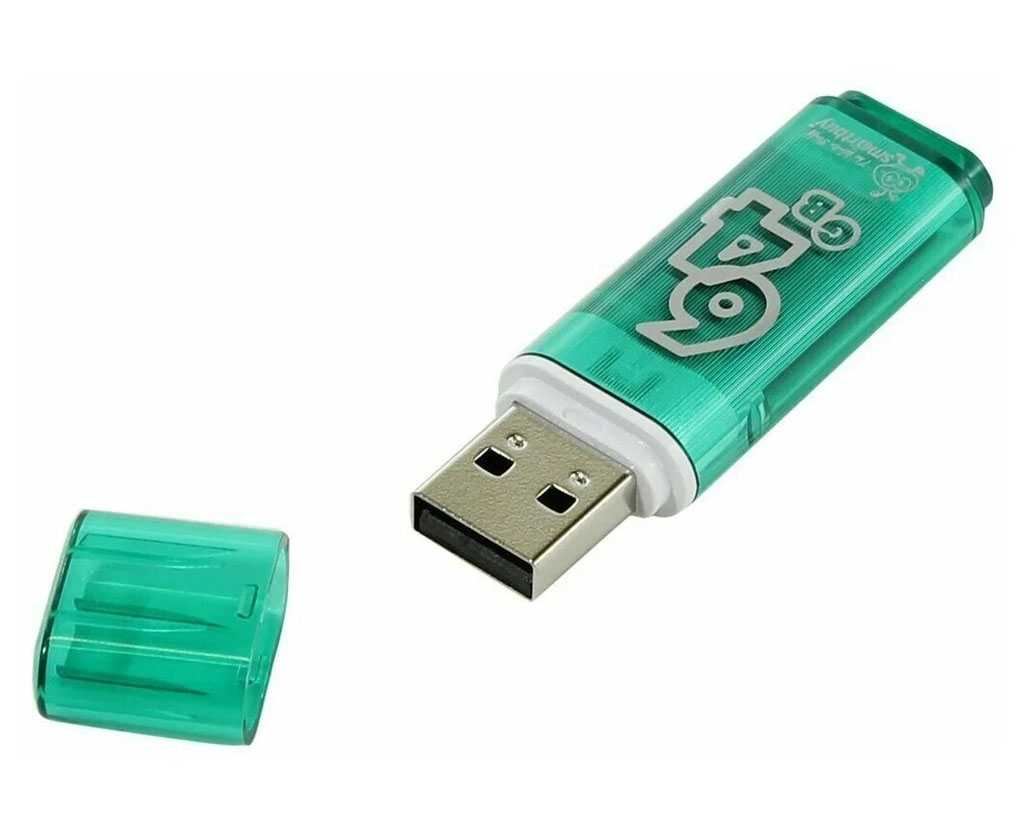 Флешки - Флешка USB 2.0 SmartBuy Glossy 64GB