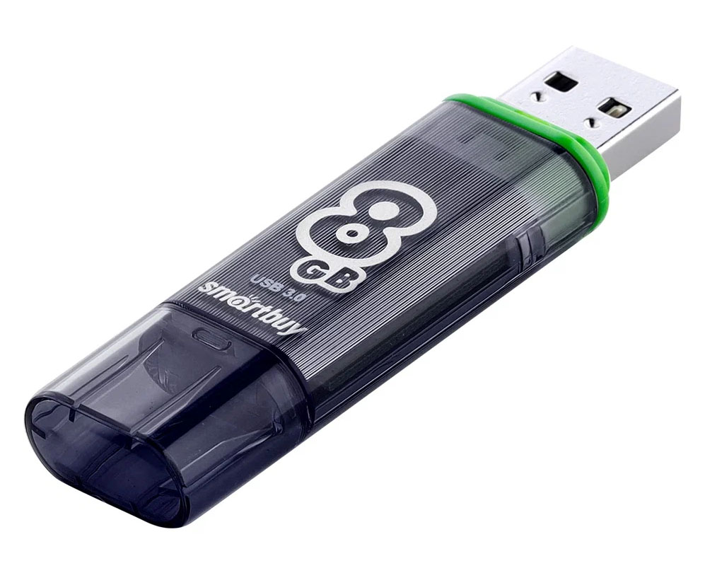 Флешки - Флешка USB 3.0/3.1 SmartBuy Glossy 8GB