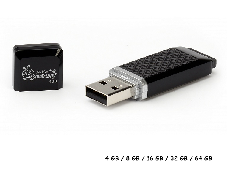 Флешки - Флешка USB 2.0 SmartBuy Quartz 32GB