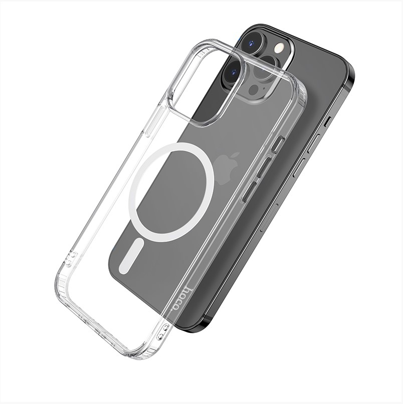 Чехлы и защитные стекла для iPhone - Чехол HOCO TPU Magnetic series для iPhone 14 Pro Max