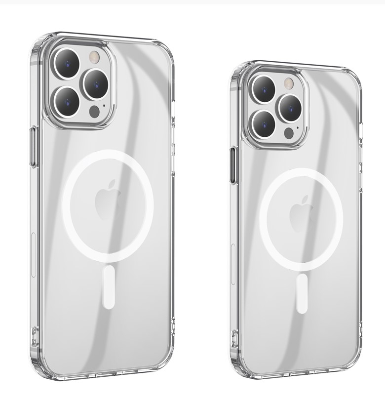 Чехлы и защитные стекла для iPhone - Чехол HOCO TPU Magnetic series для iPhone 14 Pro