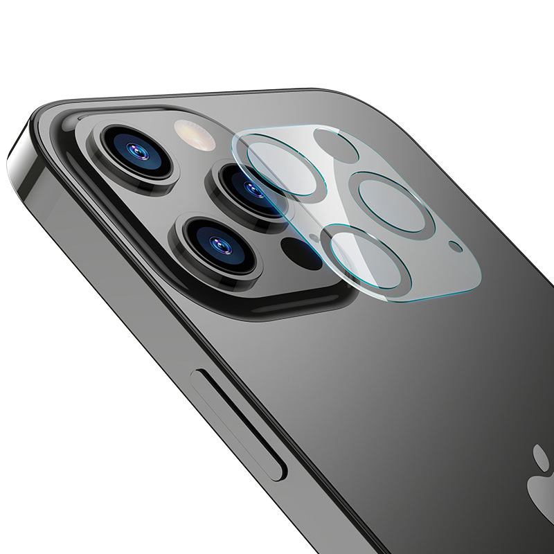 Чехлы и защитные стекла для iPhone - Защитная пленка на заднюю камеру HOCO V11 для iPhone 12 Pro Max