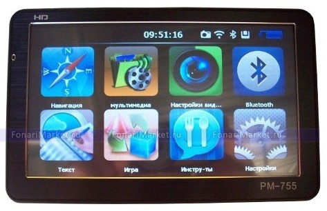 GPS навигаторы - GPS навигатор PIONEER PM-755 7*