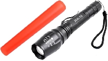 Ручные фонари - Аккумуляторный фонарь аварийный жезл QF-8668-T6