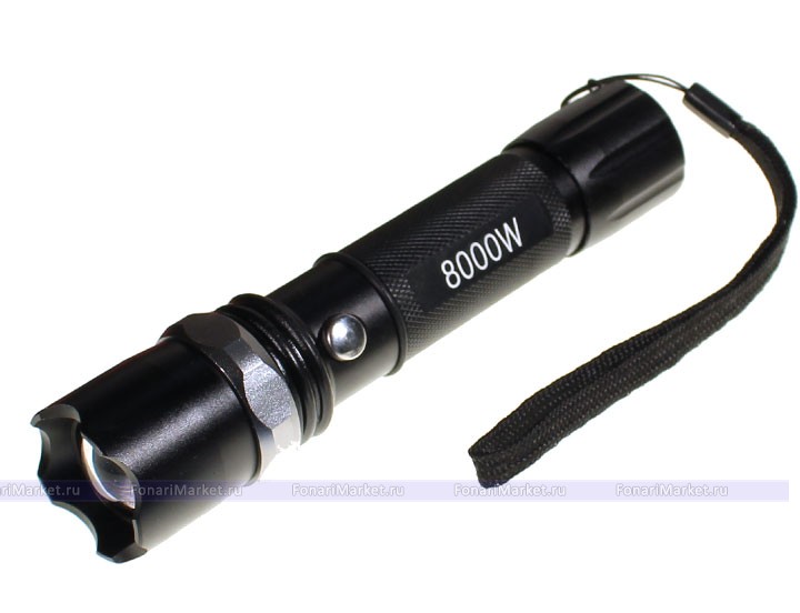 Ручные фонари - Аккумуляторный фонарь Swat 8000W Flashlight