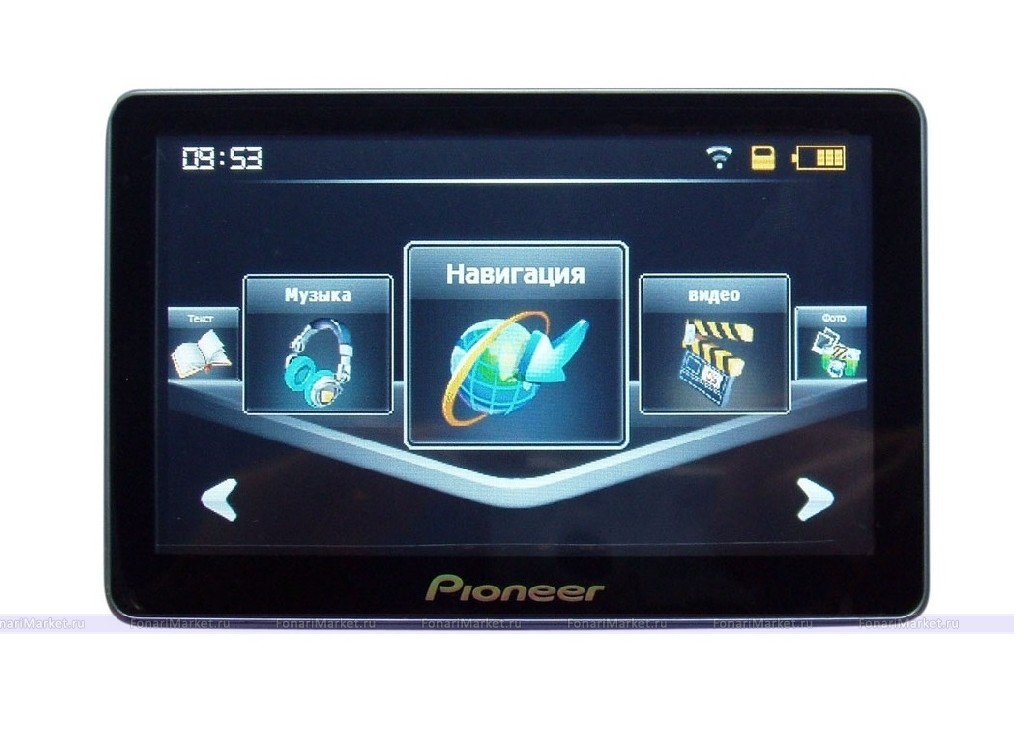 GPS навигаторы - GPS навигатор PIONEER PM-K6 5*
