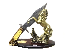 Декоративные ножи - Нож для вскрытия писем Декоративная композиция Конь