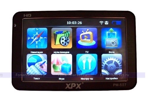 GPS навигаторы - GPS навигатор XPX PM-527 TV 5*