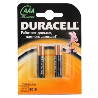 Батарейки и аккумуляторы - Комплект батареек Duracell Basic AAА LR03/MN2400