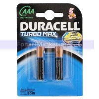 Батарейки и аккумуляторы - Комплект батареек Duracell Turbo Max AAА LR03/MX2400