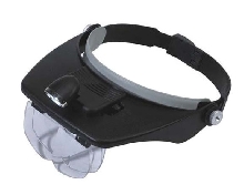 Лупы - Монтажные очки с подсветкой лупа MG81001-A