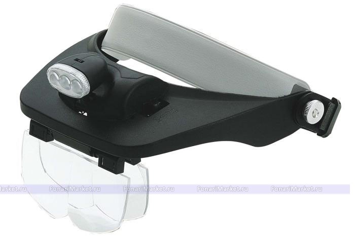 Лупы - Монтажные очки с подсветкой лупа MG81001-E