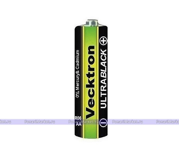 Батарейки и аккумуляторы - Батарейка Vecktron AA (R06)