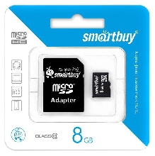 Карты памяти MicroSD - Карта памяти MicroSD SmartBuy 8GB
