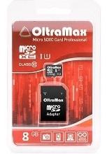 Карты памяти MicroSD - Карта памяти MicroSD OltraMax 8GB