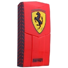 Внешние аккумуляторы - Внешний аккумулятор Power Bank Ferrari 10400 mAh красный