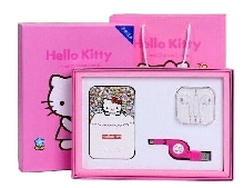 Внешние аккумуляторы - Набор Hello Kitty Внешний аккумулятор 8800 mAh