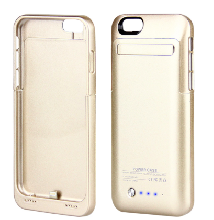 Чехлы-аккумуляторы - Чехол-аккумулятор для iPhone 6/6s 3800 mAh золотой