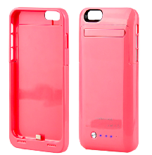 Чехлы-аккумуляторы - Чехол-аккумулятор для iPhone 6/6s 3800 mAh розовый