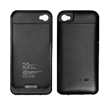 Чехлы-аккумуляторы - Чехол-аккумулятор для iPhone 4/4s 1900 mAh чёрный