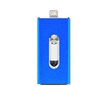 Флешки i-FlashDrive - USB i-FlashDrive HD для iPhone и iPad 32GB синий