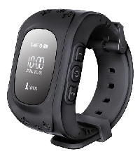 Детские часы-телефон - Детские часы-телефон Smart Baby Watch Q50 чёрные