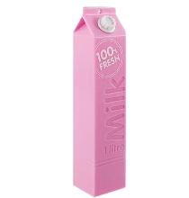 Внешние аккумуляторы - Внешний аккумулятор Power Bank Milk 2600 mAh розовый