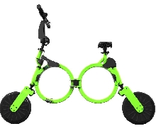 Электрический скутер - Электрический скутер складной DOUNA K1 Зелёный