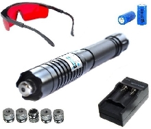 Лазерные указки - Синяя лазерная указка 20000mW DANGER + защитные очки