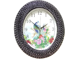 Настенные часы - Настенные часы KR01165 Серебристые