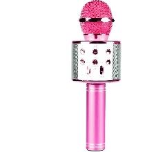 Караоке микрофоны - Караоке микрофон Tuxun WS-858 Розовый