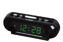 Настольные часы VST - Электронные часы VST-716 Зелёные