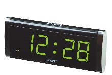 Настольные часы VST - Электронные часы VST-730 Ярко-Зелёные