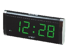 Настольные часы VST - Электронные часы VST-730 Зелёные