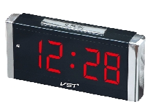 Настольные часы VST - Электронные часы VST-731 Красные
