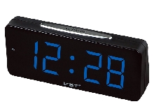 Настольные часы VST - Электронные часы VST-763 Синие