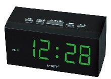 Настольные часы VST - Электронные часы VST-772 Зелёные