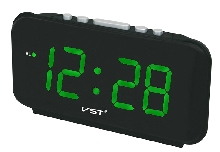 Настольные часы VST - Электронные часы VST-806W Зелёные