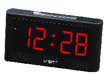 Настольные часы VST - Электронные часы VST-732 Красные