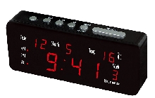 Настольные часы VST - Электронные часы VST-762WX Красные