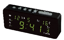 Настольные часы VST - Электронные часы VST-762WX Я-Зелёные