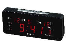 Настольные часы VST - Электронные часы VST-763WX Красные