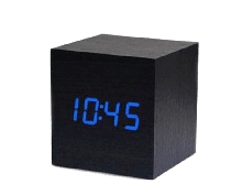 Настольные часы VST - Электронные часы VST-869 (Куб) Синие