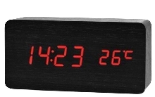 Настольные часы VST - Электронные часы VST-862 Красные