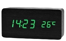 Настольные часы VST - Электронные часы VST-862 Зелёные