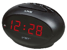 Настольные часы VST - Электронные часы VST-711 Красные