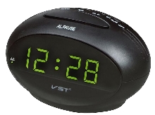 Настольные часы VST - Электронные часы VST-711 Зелёные