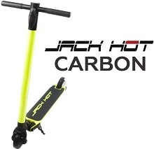 Товары для одностраничников - Электросамокат Jack Hot Carbon 8.8 AH Жёлтый