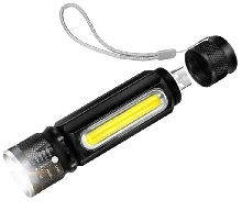 Цена по запросу - Аккумуляторный фонарь Огонь H-508 USB